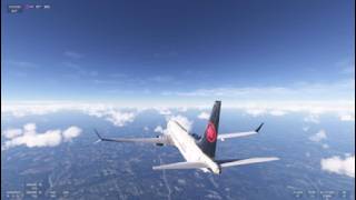 New Air Canada 737! Calgary to Grande Prairie