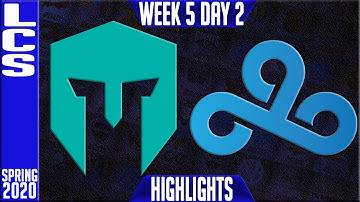 IMT vs C9 Highlights | LCS Spring 2020 W5D2 | Immortals vs Cloud9