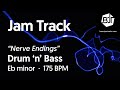 Drum n bass jam track in eb minor nerve endings  bjt 84