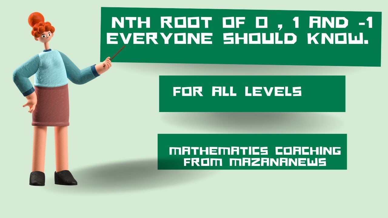 How To Find The Nth Root Of 0 1 And 1 First Thing To Know YouTube how-to-find-the-nth-root-of-0-1-and-1-first-thing-to-know-youtube