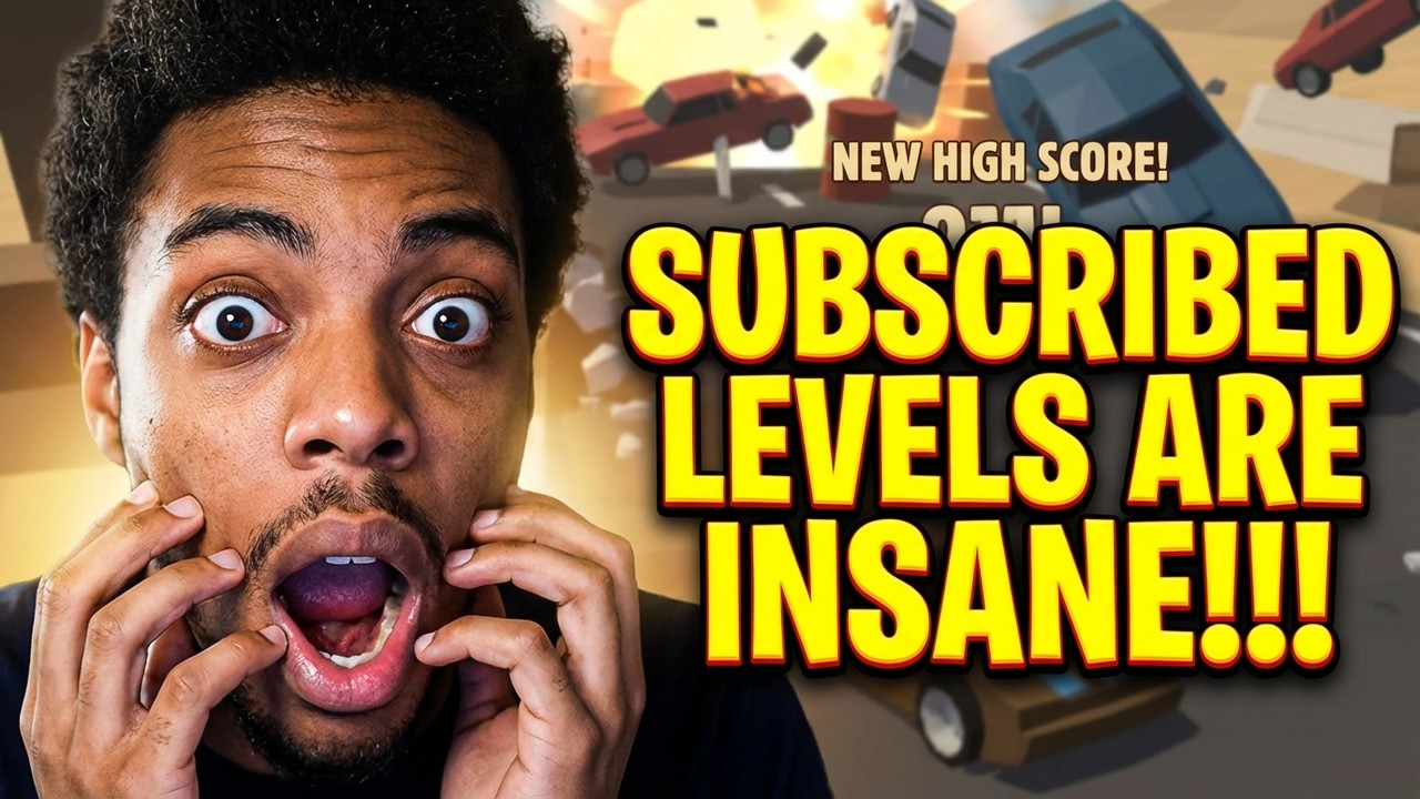 THESE SUBSCRIBED LEVELS ARE INSANE!!! | Turbo Dismount (Valentine's Day Special)
