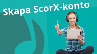 Skapa Scorx-Konto