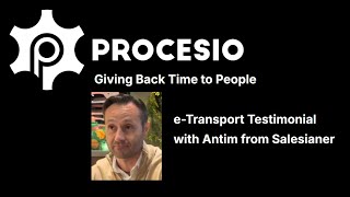 PROCESIO is giving back time to people