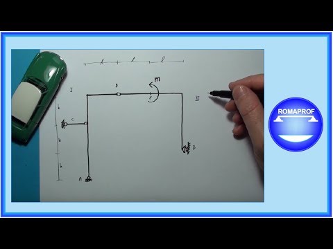 STRUTTURA A DUE TRONCHI CON MOMENTO - ES 8 - (141)