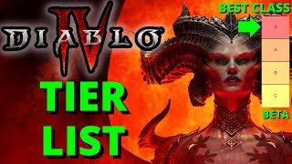 Diablo 4 Tier List Beta Best Classes Ranked!