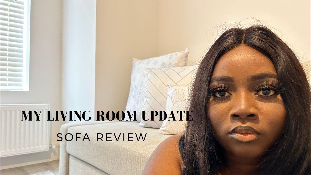 Living Room Update Sofa Review YouTube