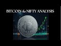 Bitcoin and Nifty Analysis