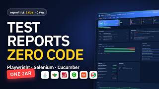 reportingLabs for Java: Zero-Code Test Reports for Playwright, Selenium, Cucumber & Rest Assured