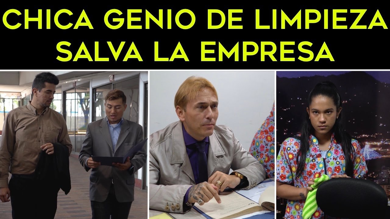 Chica genio de limpieza salva la empresa de su jefe millonario