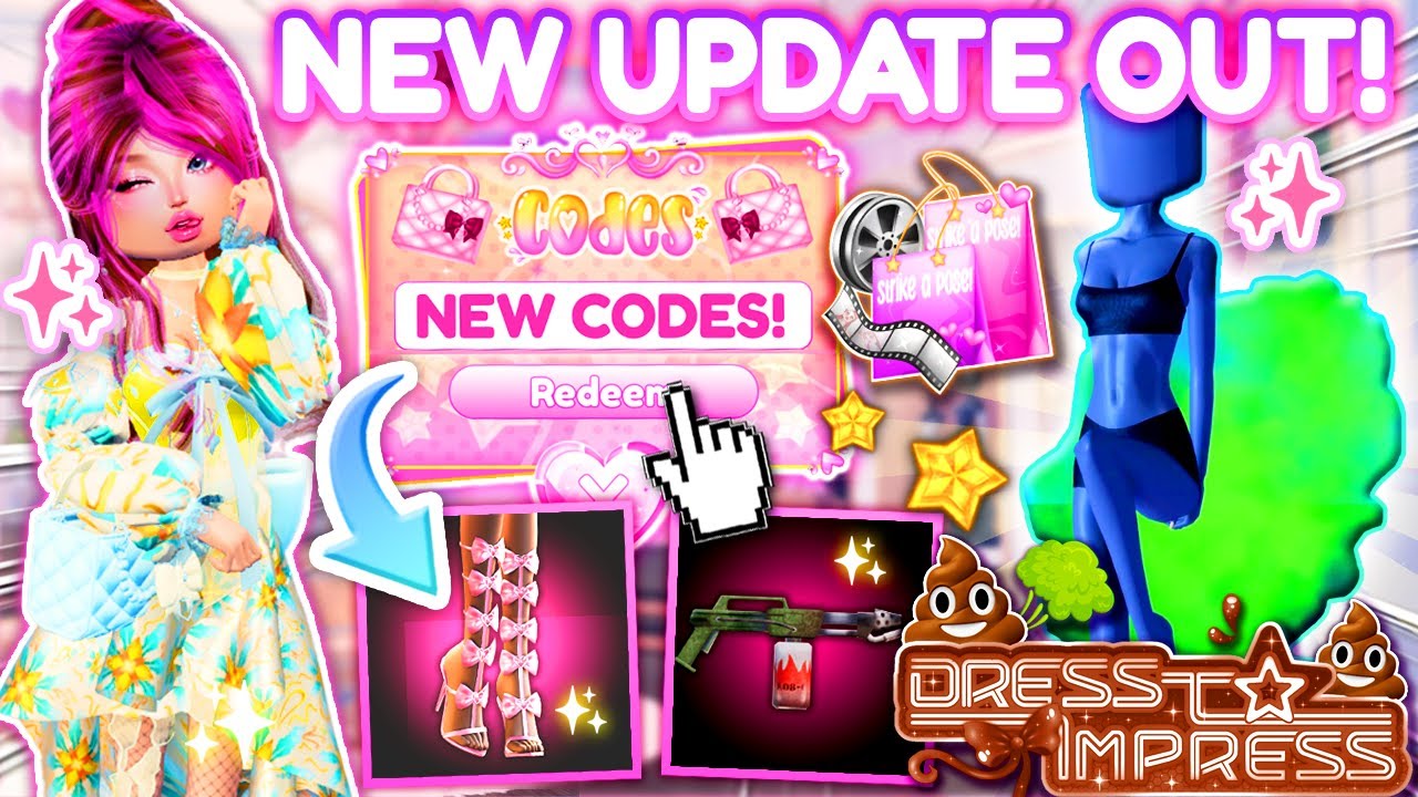DRESS TO IMPRESS APRIL FOOLS UPDATE IS HERE!!! NEW CODE, ITEMS, SECRETS!
