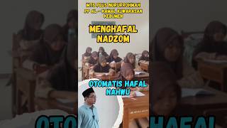 Nadzom adalah Metode cara mudah menghafal Nahwu Dasar #nahwu #nahwusharaf #pesantren #ngajifuadi