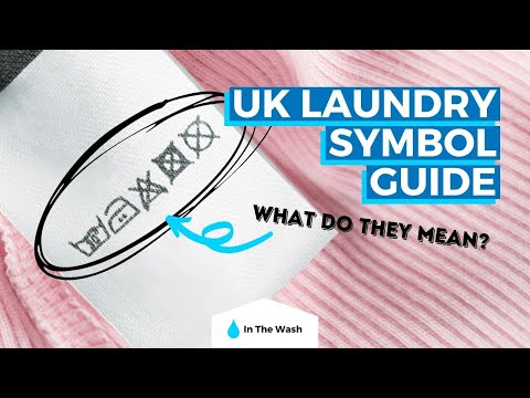 Video: Symbolen op kleding om te wassen: decodering