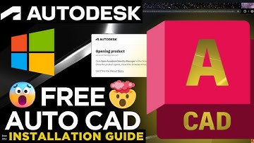 AutoCAD 2025 Installation Guide | Free Student Version 1 Year + Trial Business & Home Use - 15 Days
