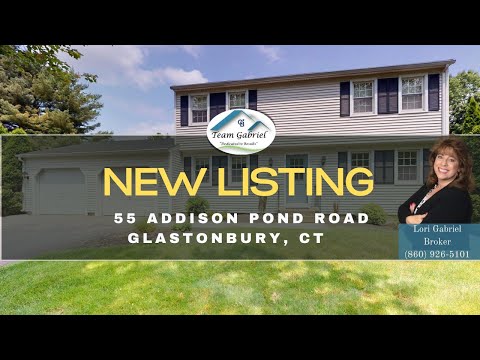 55 Addison Pond Road, Glastonbury, CT home video tour