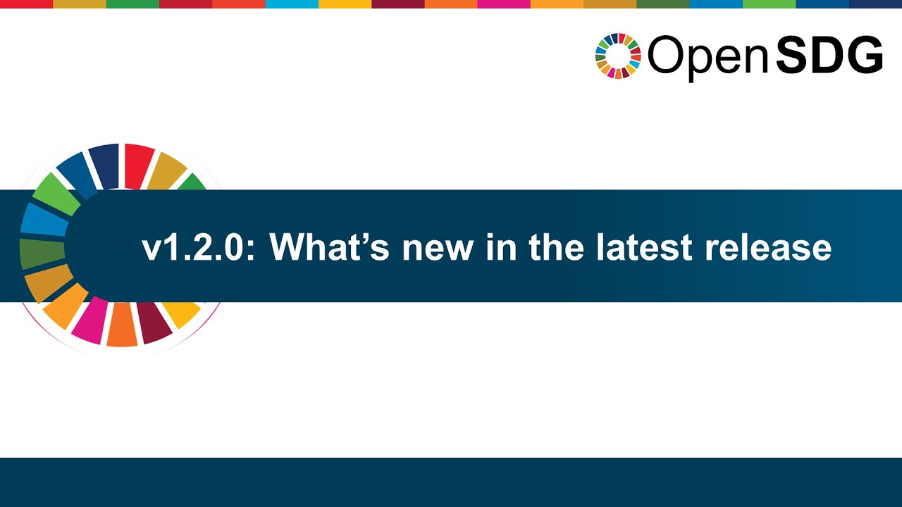 Open SDG release: 1.2.0