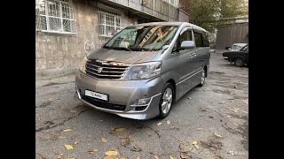 Toyota Alphard. 2006. 2.4 2WD. Левый руль.качественная переделка!