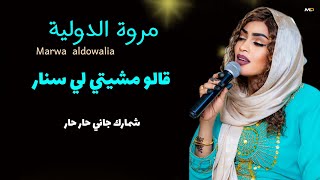 جديد مروة الدولية قالو مشيتي لي سنار شمارك جاني حار نوري الجنا اغاني كاملة حفله الشجيرات - غردها
