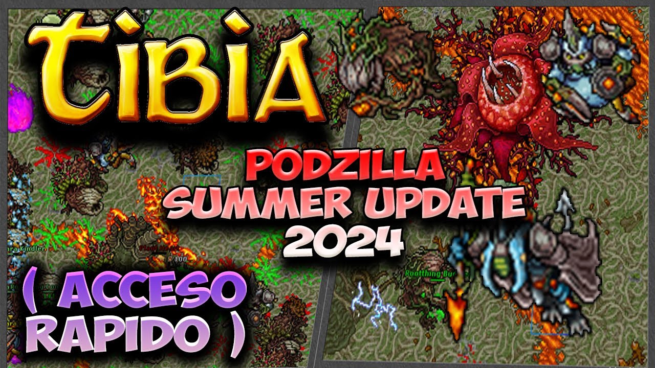Tibia Podzilla ACCESSO PODZILLA RAPIDO - TIBIA - YouTube