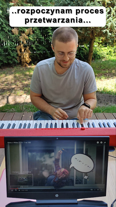 Mata x White 2115 - 1 na 100 - ze słuchu na pianinie z akordami #pianino #mata #white2115