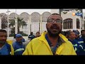 الوادي عمال التطهير في مسيرة سليمة إلى مقر الولاية للمطالبة بتحسين ظروف العمل ورحيل المدير وحاشيته