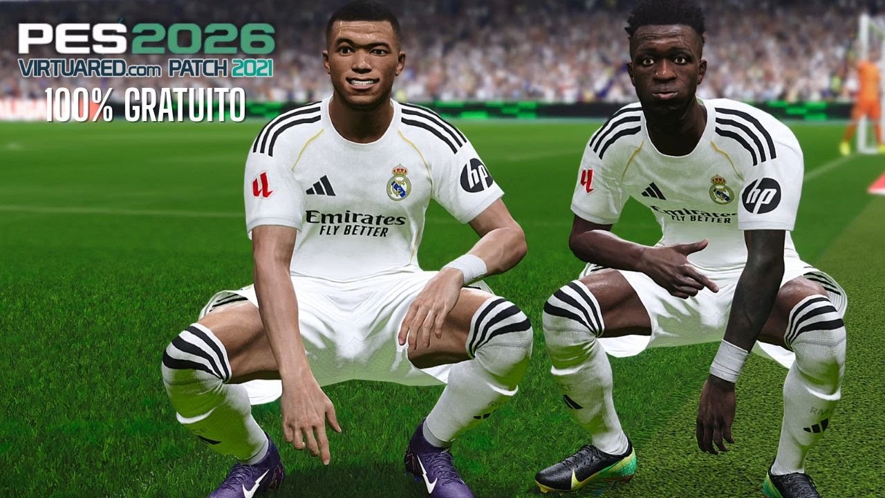 PATCH PES 2021 ATUALIZADO 26 100% GRÁTIS COM +DE 1.200 ESTÁDIOS / FACES REAIS EM 4K / PLACARES REAIS