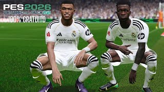 PATCH PES 2021 ATUALIZADO 26 100% GRÁTIS COM +DE 1.200 ESTÁDIOS / FACES REAIS EM 4K / PLACARES REAIS
