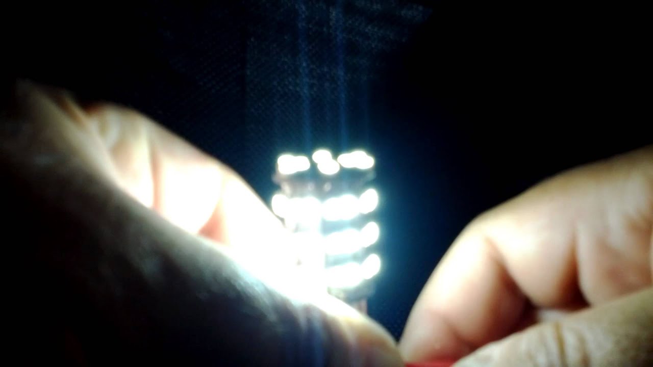 1157 led strobe brake light YouTube