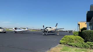 TBM 930 Turboprop Startup