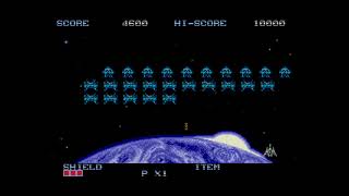 Space Invaders (remake) 91 Sega Genesis / Mega Drive gameplay screenshot 2