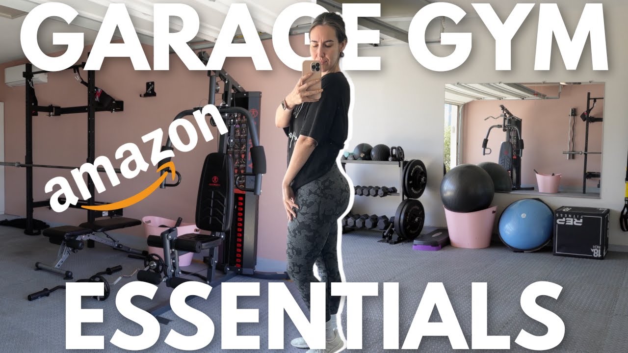 Создайте идеальное место для тренировок | Обзор Garage Gym для женщин | Доступное оборудование дл...