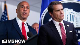'Pathetic': Sen. Cory Booker mocks Trump DOJ's Reflecting Pool retreat