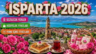 ISPARTA 2026 | GÜLLER, GÖLLER VE GÖNÜLLER ŞEHRİ! 🌹💙 YEME İÇME VE GÜNCEL HEDİYELİK FİYATLARI