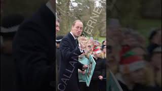 Prince William - The Royal Family at Sandringham Church Christmas Service 2023