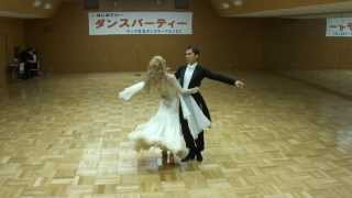 社交ダンス ラテン　カラオケ　パーティ　ML 発表会　createsun MLDC2014夏 社交ダンスパーティー デモ4－ワルツ - YouTube