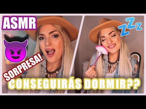 🤠😈 ASMR TRIGGERS con  3 OBJETOS SORPRESA en tu CARITA  🎁🎀