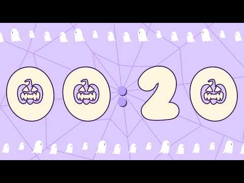 👻 20 Second Cute Halloween Timer | Pastel Ghost Countdown