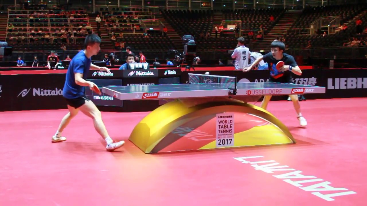 Practice: Ma Long - Lin Gaoyuan