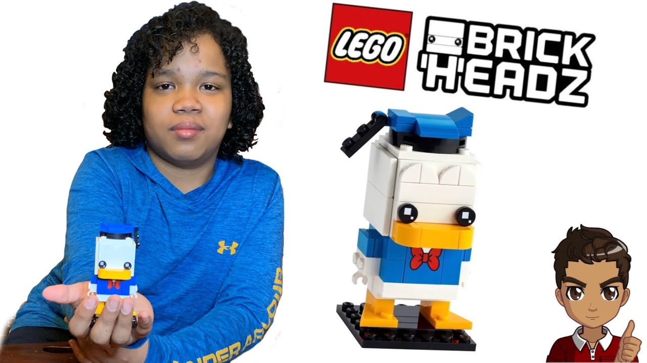 Josiah’s Buildtime🎧 Lego Brickheadz - Donal Duck - Speed Build!