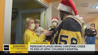 Details Penguins players bring gifts, holiday cheer to UPMC Children's Hospital Guide