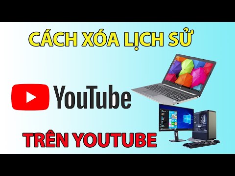 Video Cách xóa lịch sử youtube trên máy tính - youtube