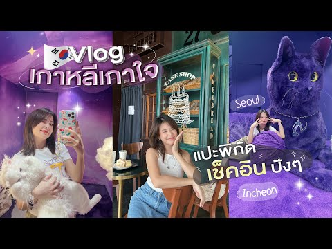 ติดฝน : Vlog เกาหลีเกาใจ แปะพิกัดเชคอินปังๆ I Sananthachat