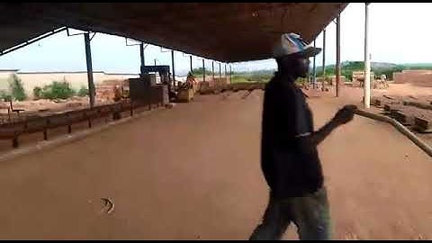 2 x BlockKing-20MS Block Making Machine during 20 cm Hollow Block Production