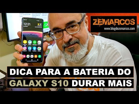 Dica para economizar bateria no Galaxy S10