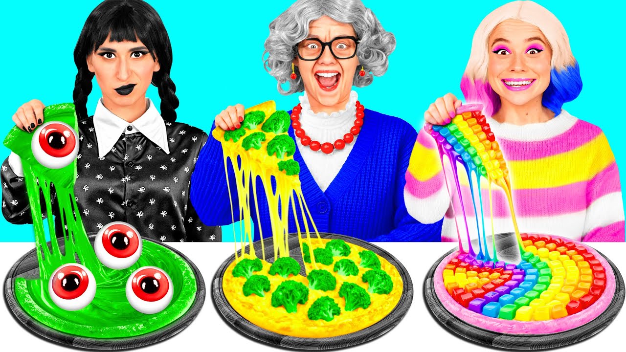 Εγώ εναντίον Γιαγιά Μαγείρεμα Challenge | Φανταστικές Αμυχές Τροφίμων