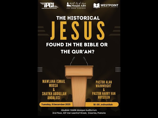 IPCI : *Discussion - The Biblical & Historical Jesus