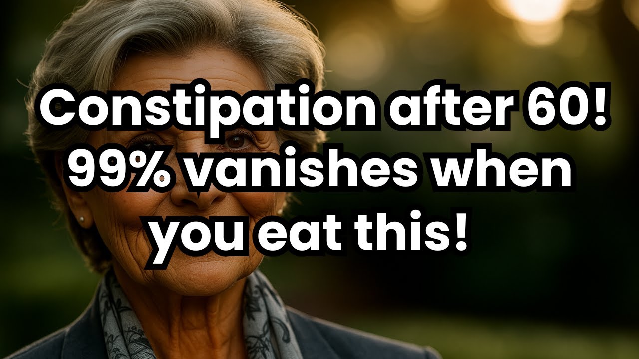 После 60 лет запоры могут исчезнуть, если вы будете употреблять в пищу эти 6 продуктов!