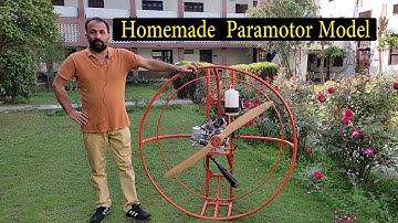 Homemade Paramotor Model Using Scooter Engine