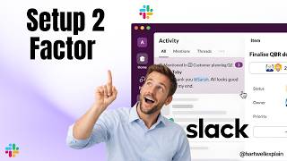 How to Set Up Two Factor Authentication 2FA on Slack