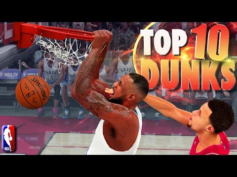NBA 2K16 TOP 10 DUNKS, POSTERS, Alley-OOps, Putbacks Of The WEEK! #3
