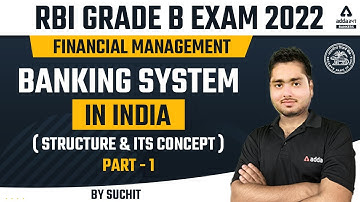 RBI Grade B 2022 | Banking System in India (Structure & It
